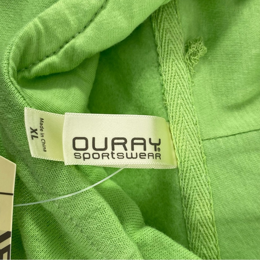 OURAY Sportswear 65 Lime Green Women’s Size XL Hoodie NEW - Picture 11 of 16
